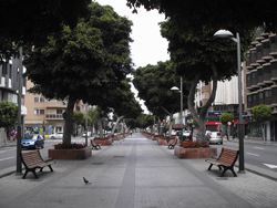 Ausflug zur Avda. Mesa y Lopez in Las Palmas